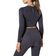 ICANIWILL Define Seamless LS Crop Top Women - Graphite