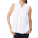 NYDJ Sleeveless Pintuck Blouse - Optic White