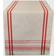 Design Imports Chambray Tablecloth Red (182.88x35.56)