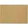 Design Imports 2-Tone Ribbed Place Mat Gold (48.26x33.02cm)