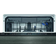 Siemens SN85EX56CE Svart, Rostfritt stål