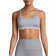 Casall Strappy Sports Bra - Grey Blue