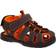 Rugged Bear Boy Sport Active Outdoor Sandals - Brown/Orange