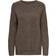 Only Nanjing O Neck Knitted Pullover - Brown/Major Brown