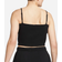 Nike Essential Ribbed Crop Top - Black/White