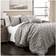 Lush Decor Ravello Pintuck Bedspread Grey