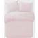 Swift Home Crinkle Pre-Washed Duvet Cover Pink (228.6x172.72)