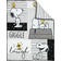 Lambs & Ivy Classic Snoopy Crib Bedding Set 3-Pack