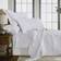 Levtex Home Washed Linen Quilts White (223.52x167.64)