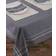 Design Imports French Tablecloth Gray