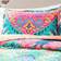 Lush Decor Boho Chic Täcke Blå, Turkos (233.68x223.52cm)