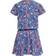 Hummel Flower Dress S/S - Heather Rose (213553-4866)