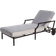Linum Home Textiles Chaise Lounge Loose Sofa Cover Gray (259.08x81.28cm)