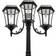 Gama Sonic Victorian Triple Head Lamp Post 221cm