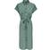 Only Hannover Midi Tie Belt Shirt Dress - Green/Laurel Wreath