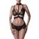 Grey Velvet Bra Set