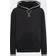 adidas Junior All SZN Fleece Hoodie Sweatshirt - Black/Medium Grey Heather (HN8411)