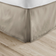 iEnjoy Home Premium Pleated Valance Sheet Beige (213.36x182.88)