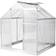 OutSunny Walk-In Greenhouse 6x6ft Aluminum Polycarbonate