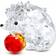 Swarovski Hedgehog with Apple Figurine 3.7cm