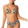 Sloggi Shore Fancy Guppy Bikini Top - Brown/Dark Combination