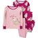 Carter's Baby Girl's Pajamas 4-Piece Set - Pink