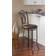 Linon Calif Bar Stool 47.2"