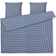 Juna Bæk & Bølge Duvet Cover Blue/White (200x140cm)