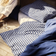 Juna Bæk & Bølge Duvet Cover Blue/White (200x140cm)