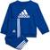 Adidas Infant's Badge of Sport French Terry Jogger - Royal Blue/White (HM6612)