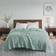Madison Park Egyptian Blankets Green (274.32x228.6cm)