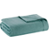 Madison Park Egyptian Blankets Green (274.32x228.6cm)