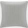 Ink+ivy Camila Quilted European Pillow Case Gray (66.04x66.04cm)