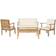 Safavieh Fresno Outdoor Lounge Set