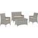 modway Bridge Outdoor Lounge Set