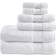 Madison Park Turkish Bath Towel White (147.32x76.2cm)