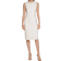 Calvin Klein Scuba-Crepe Embellished Sheath - Cream