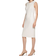 Calvin Klein Scuba-Crepe Embellished Sheath - Cream