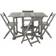 Safavieh Arvin Patio Dining Set, 1 Table incl. 4 Chairs