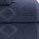 Modern Threads Medallion Swirl Bath Towel Blue (137.16x68.58cm)