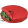 Holiday Wreath Storage Container Red Box & Basket