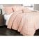 Lush Decor Ravello Pintuck Bedspread Pink (279.4x228.6cm)