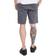 Urban Classics Stretch Twill Jogging Shorts - Light Asphalt