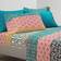 Lush Decor Bohemian Bed Sheet Turquoise, Orange (274.32x)