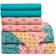 Lush Decor Bohemian Bed Sheet Turquoise, Orange (274.32x)