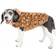 Petlife Luxe Furpaw Shaggy Elegant Fashion Designer Fur Dog Coat M