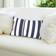 Liora Manne Marina Complete Decoration Pillows White, Blue (50.8x30.48cm)