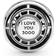 Pandora Marvel The Avengers Iron Man Arc Reactor Charm - Sølv/Blå