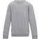 AWDis Kid's Plain Crew Neck Sweatshirt - Heather Grey