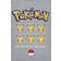 Pokémon Kid's Pikachu Faces T-shirt - Heather Gray